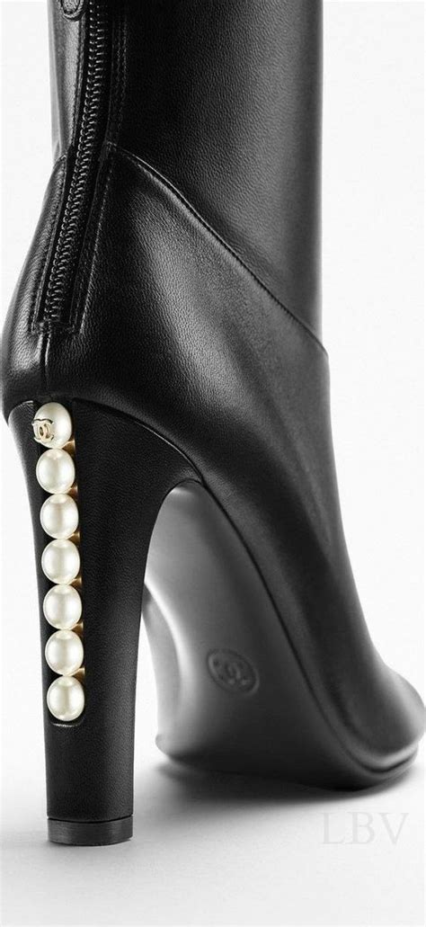 chanel boots buy|chanel boots with pearl heel.